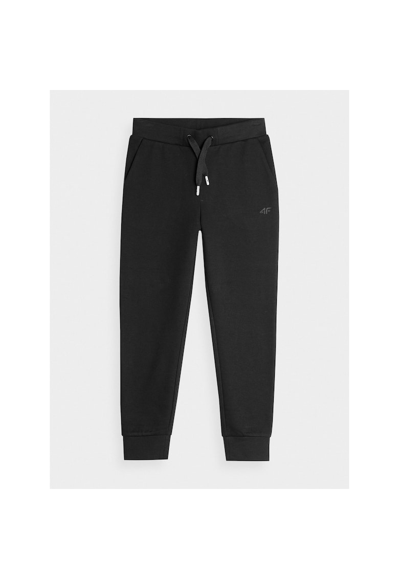 Pantaloni de trening Fete -  302878048 - Bumbac - Negru