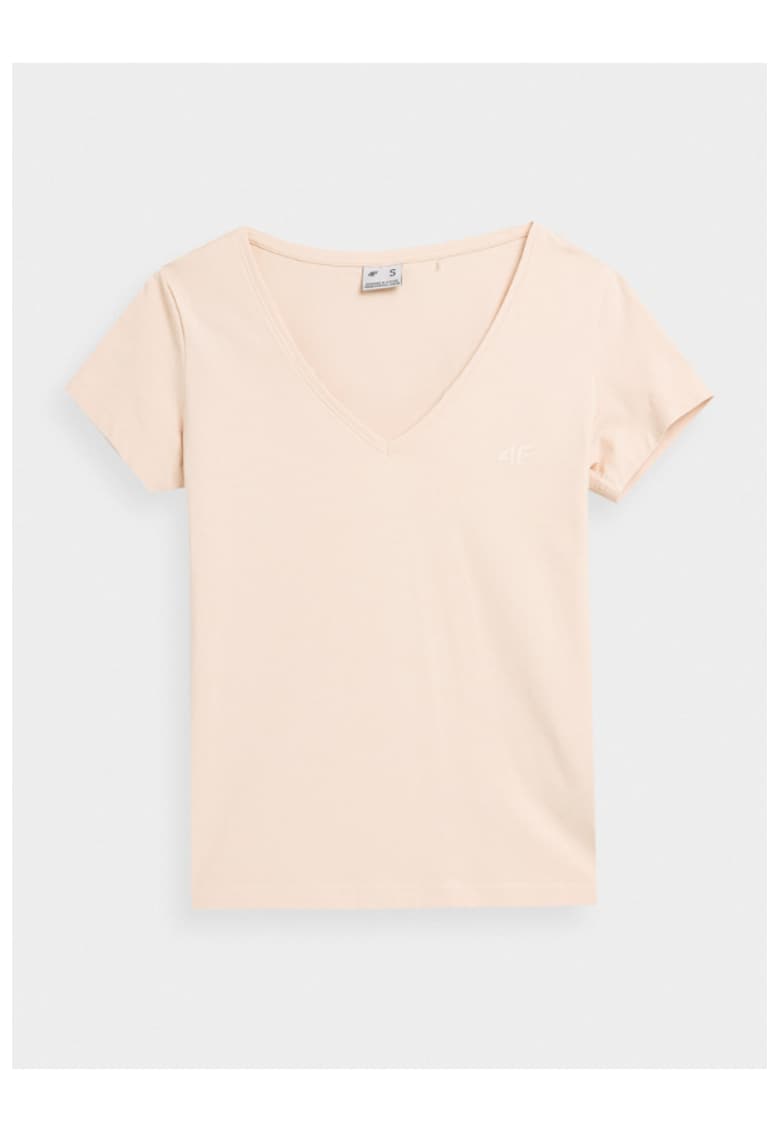 Tricou dama -  302880386 - Bumbac - Ecru