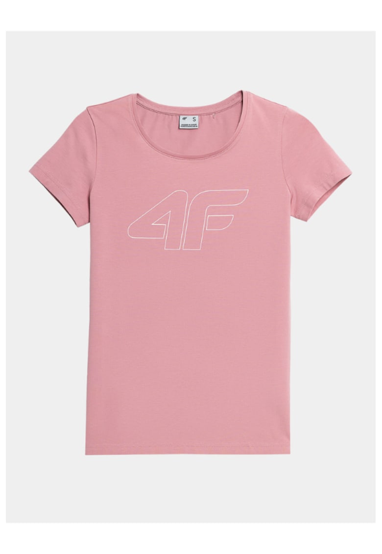 Tricou dama -  302882335 - Bumbac - Roz