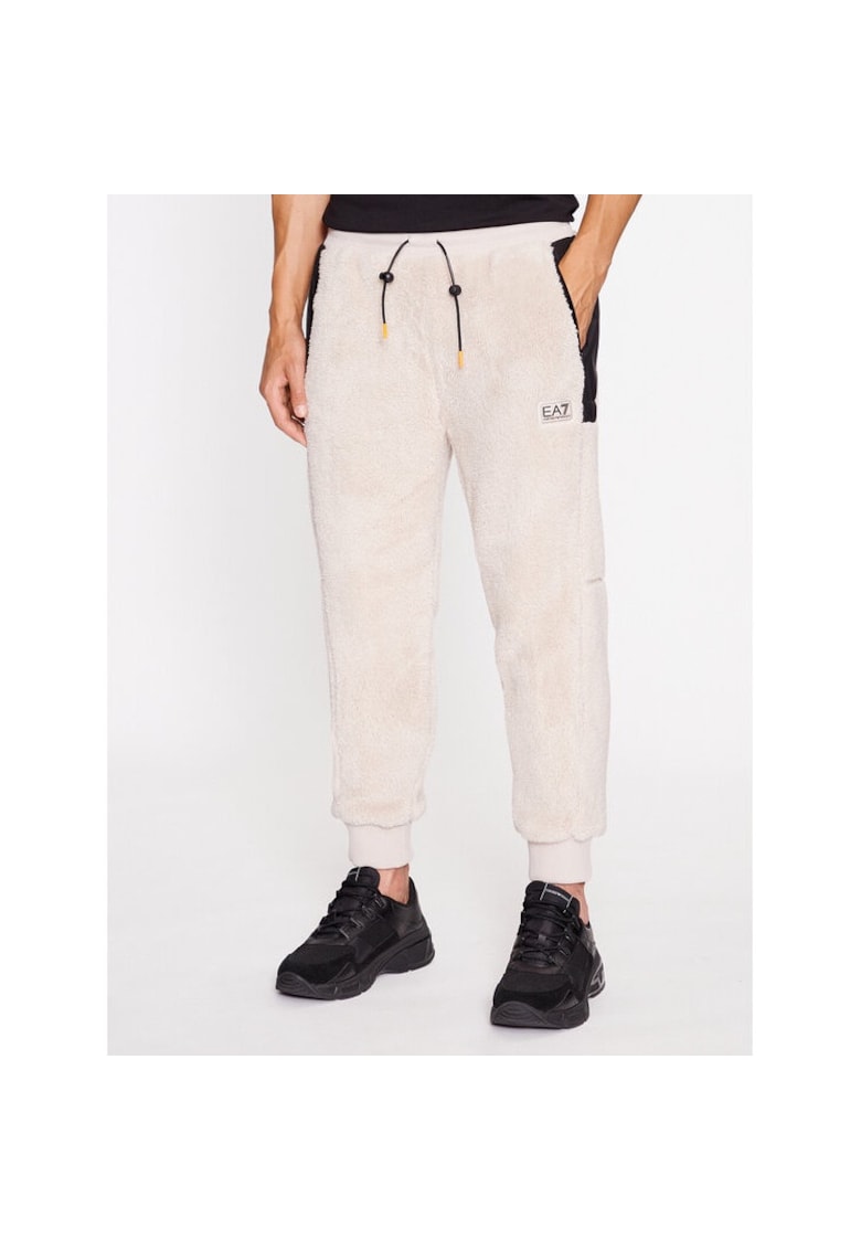 Pantaloni sport barbati -  87654 - Argintiu - Poliester