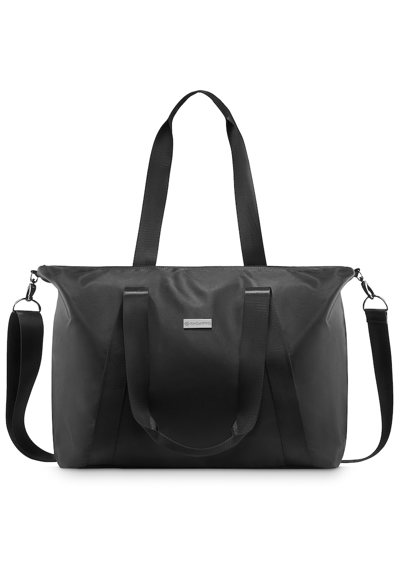 Geanta dama umar - Shopper - Neagra - 41x30x16 cm