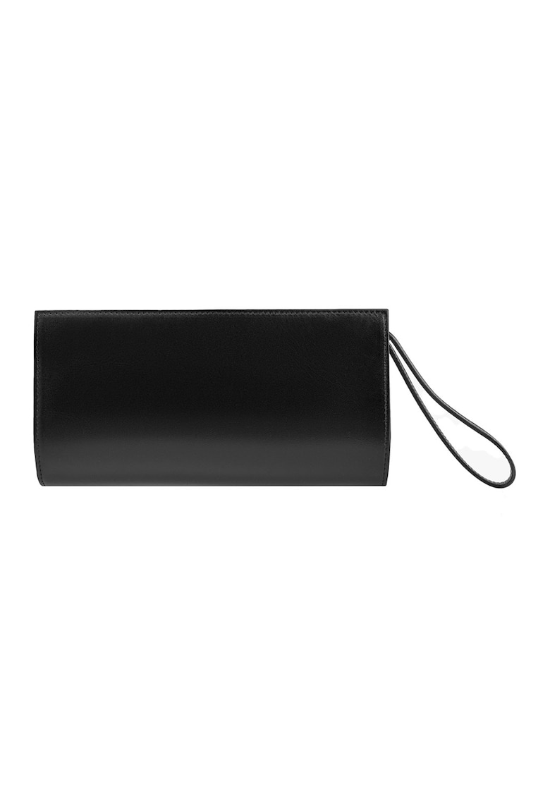 RYLKO - Geanta crossbody din piele cu bareta de lant - Negru stins