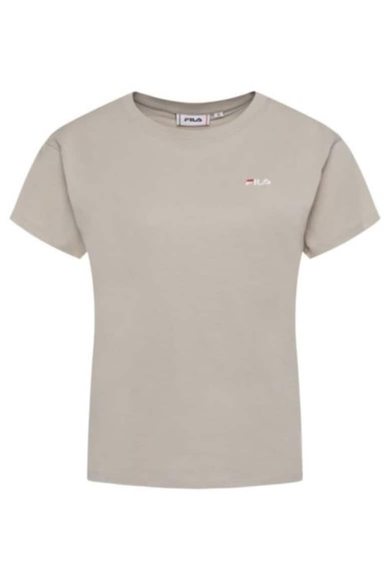 Tricou dama -  Eara - Bumbac - Maro -
