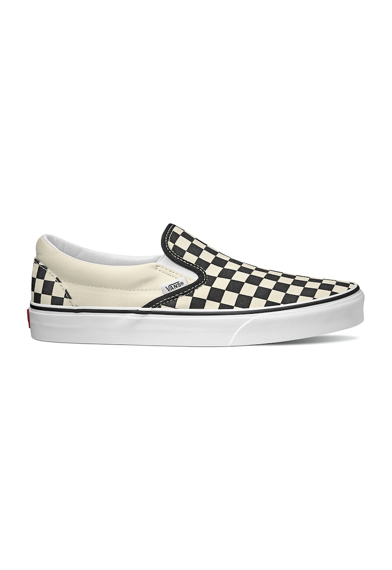 slip-on Classic 6546130 - Negru/Alb murdar