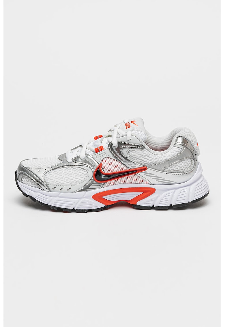 Pantofi sport V5 RNR cu detalii reflectorizante - Rosu/Alb optic/Argintiu