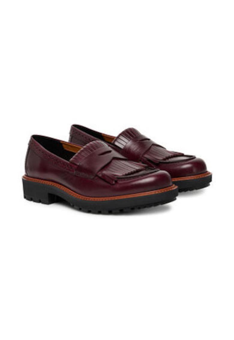 Oferte la Mocasini  din piele naturala pentru dama - Maro