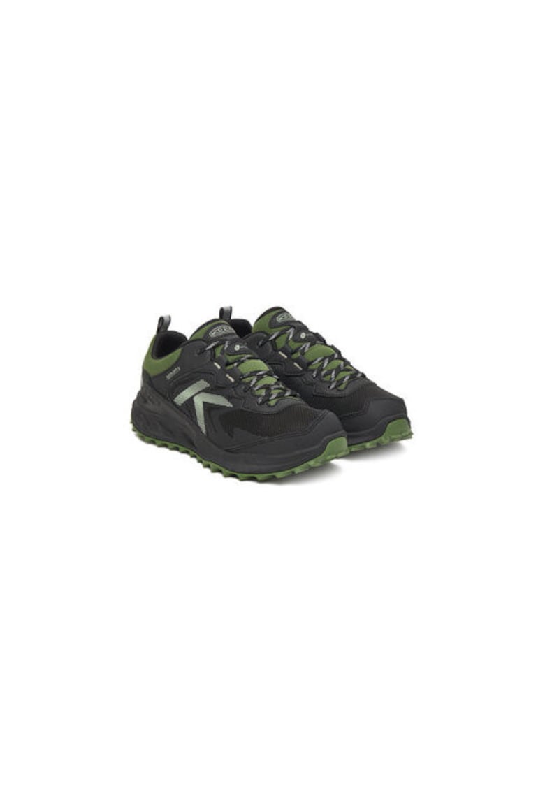 Ghete de drumetie pentru baieti -  305686060 - textil - negru/verde