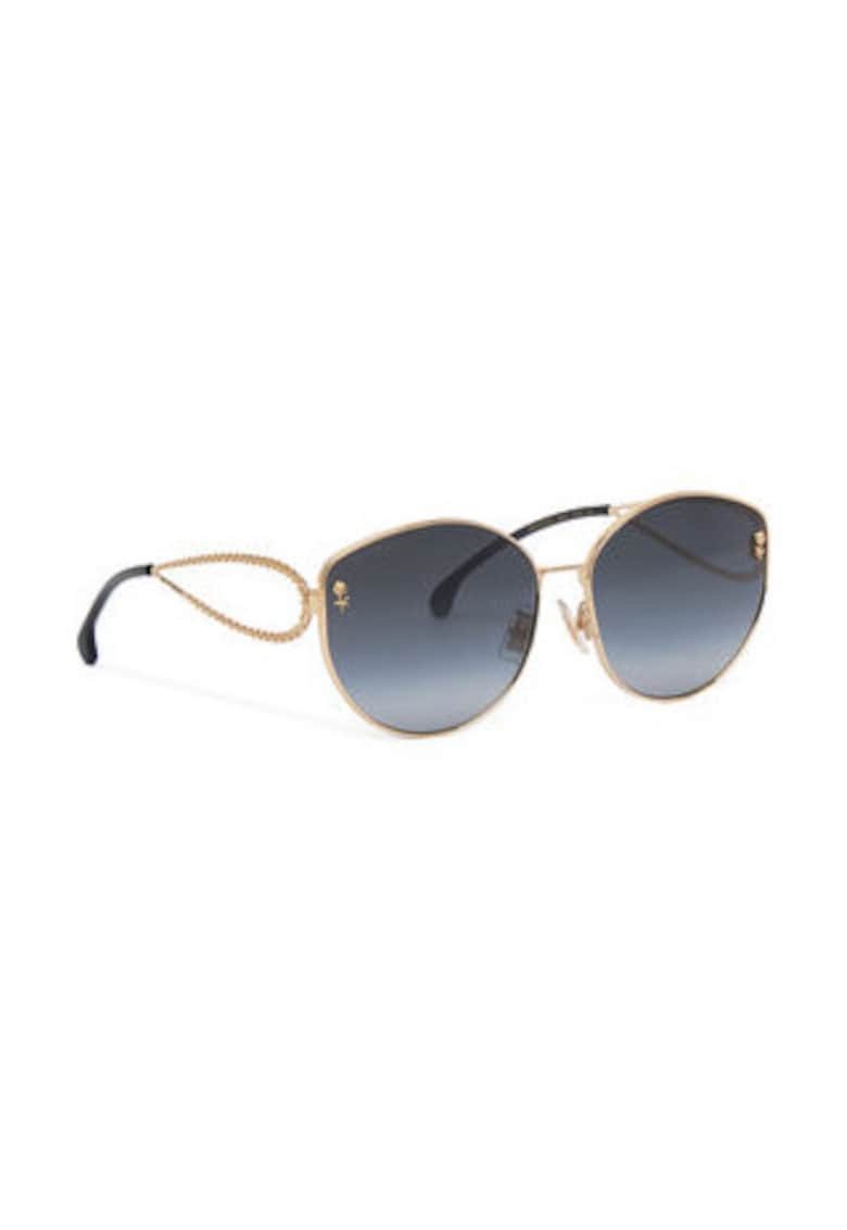 Ochelari de soare dama -  62 - zloty - plastic