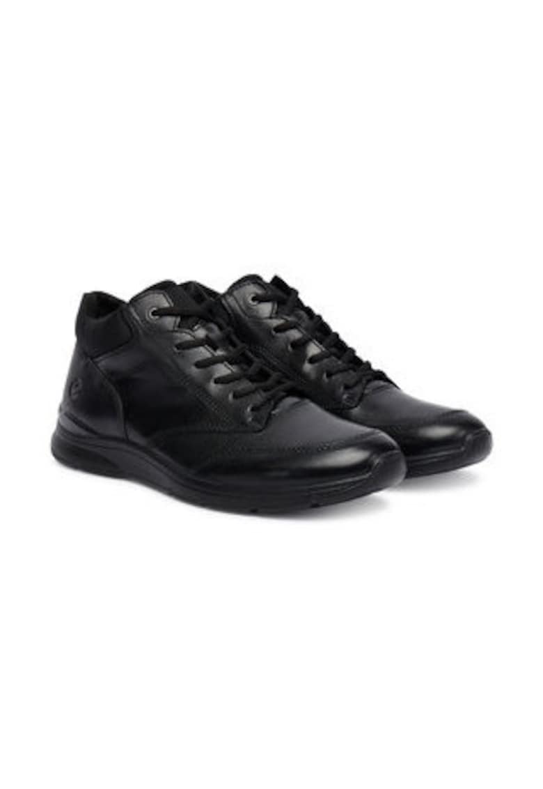 Oferte la Tenisi barbati 305538123 -  Piele naturala - Negru