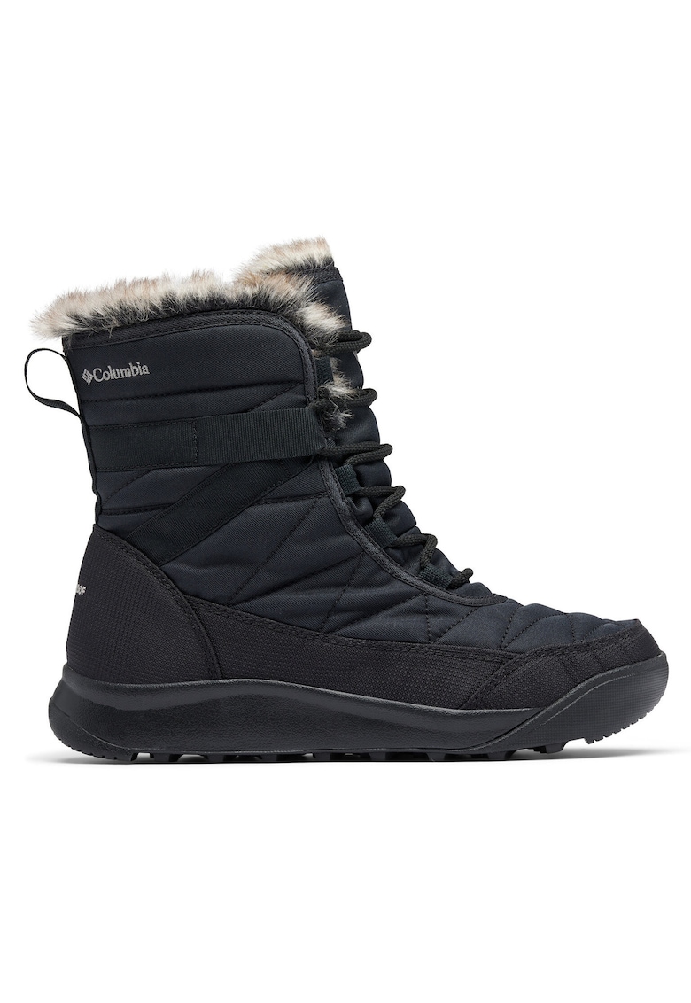 Ghete de zapada pentru femei -  303981792 - material textil - negru