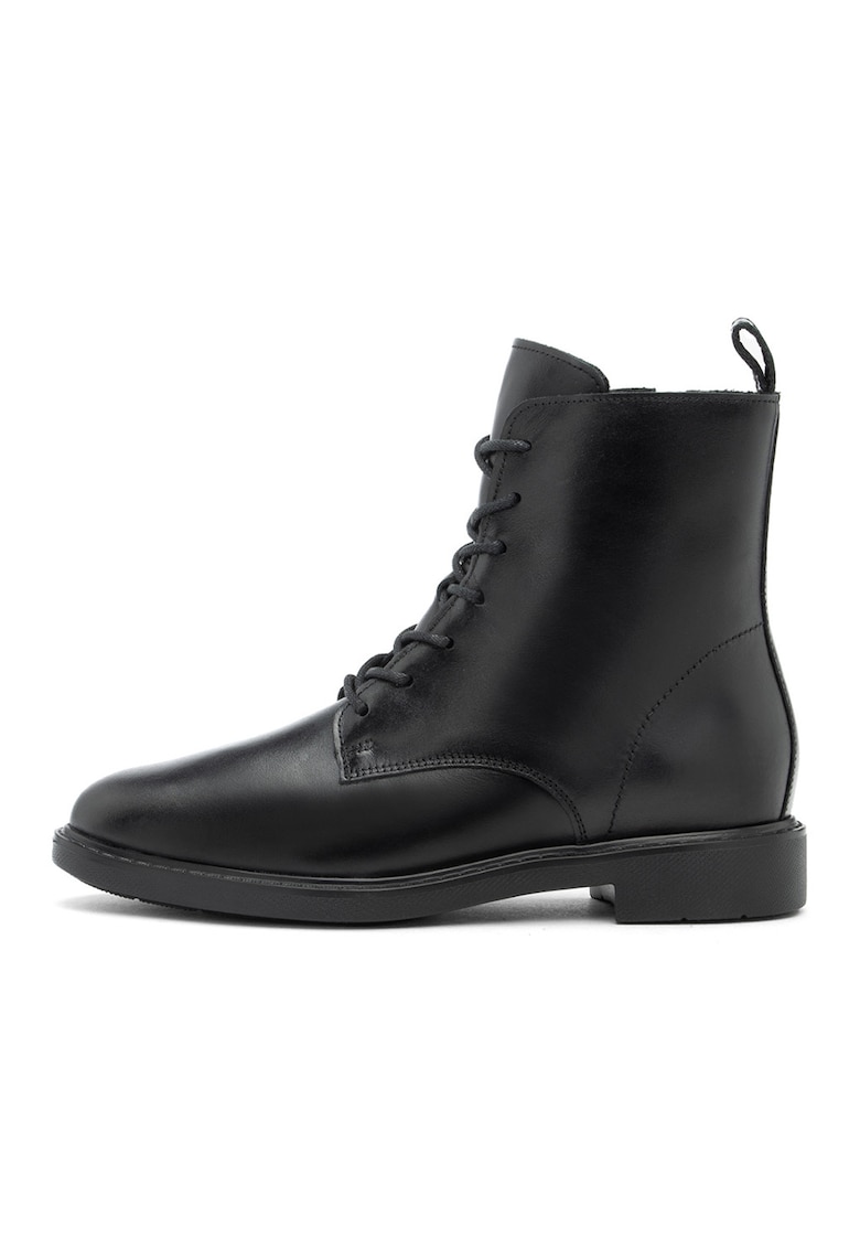 Ghete de piele intoarsa - Negru