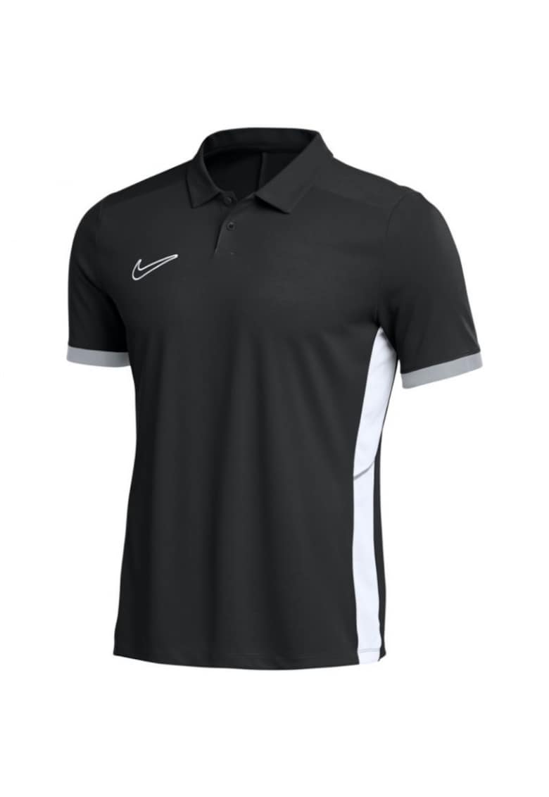 Tricou polo  Dri-Fit Academy 25 SS - poliester - Alb/Negru