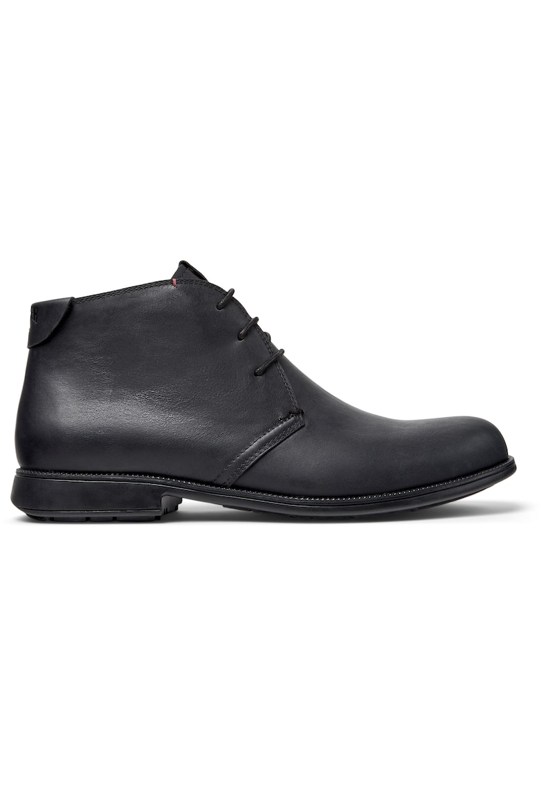 Ghete uni de piele - Negru