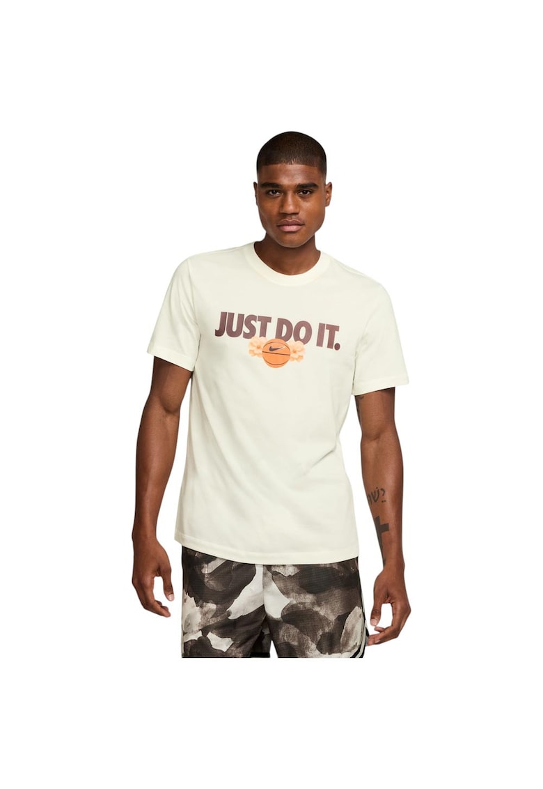 Tricou sport barbati  Dri-FIT - usor - respirabil - bumbac si poliester - bej