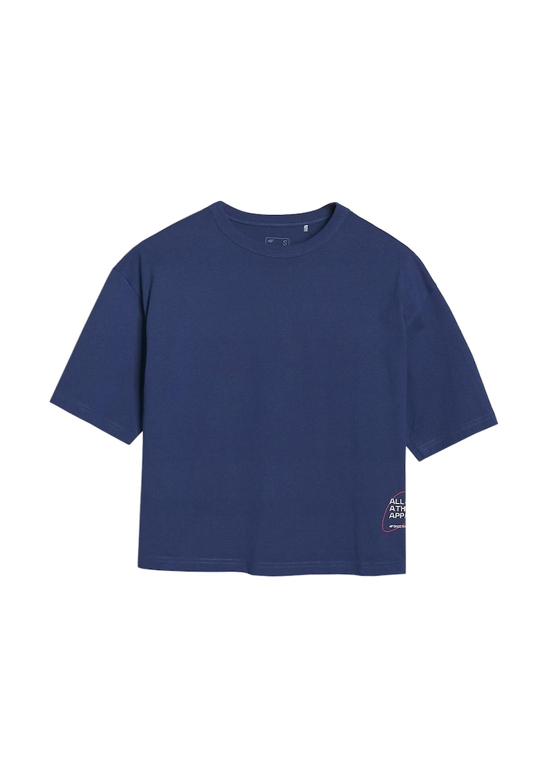 Tricou dama WSS25TTSHF1971-30S - 4F - Bumbac - Bleumarin