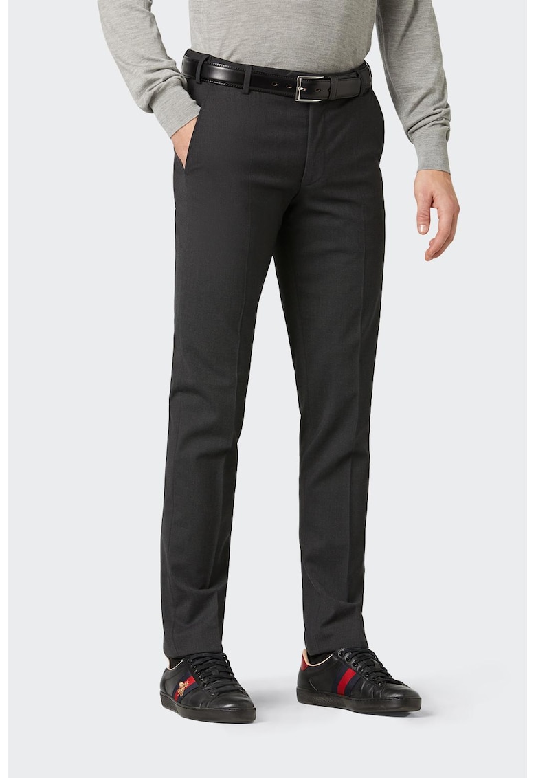 Pantaloni barbati  Oslo 9344/08 gri inchis - Gri inchis