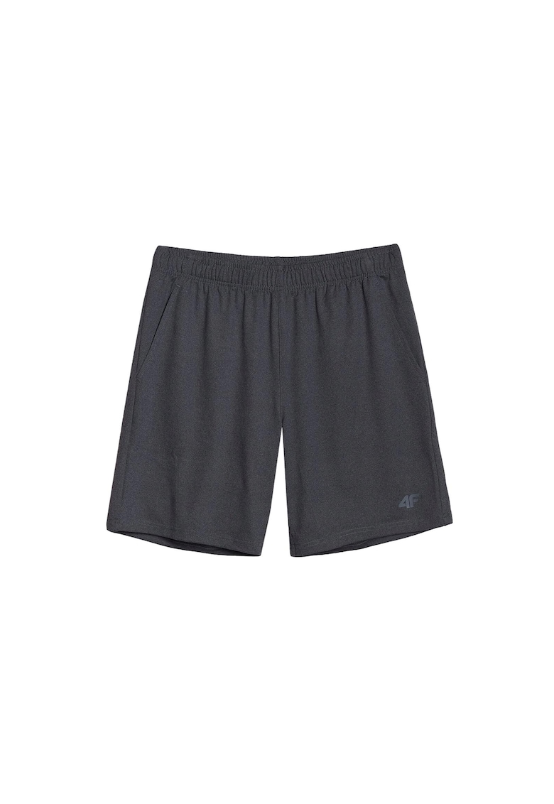 Pantaloni scurti de trening  uscare rapida - gri - material sintetic