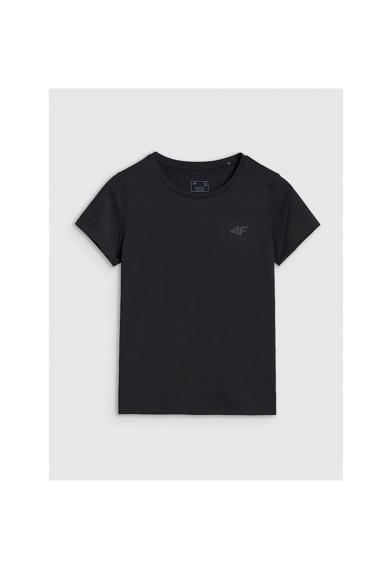 Tricou sport  uscare rapida - negru - pentru femei - textil
