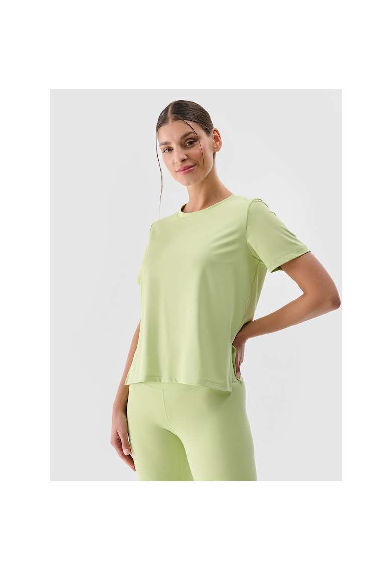 Tricou sport  dama - supradimensionat - verde - poliester