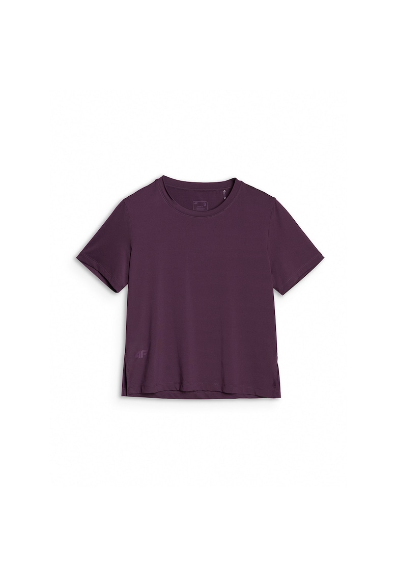 Tricou sport  supradimensionat - violet - poliester - uscare rapida