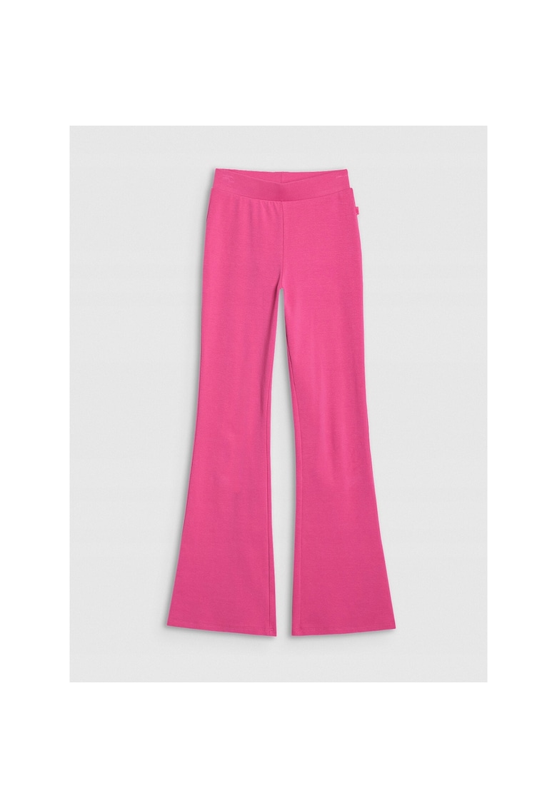 Colanti sport fete -  roz - talie inalta - slim fit - bumbac