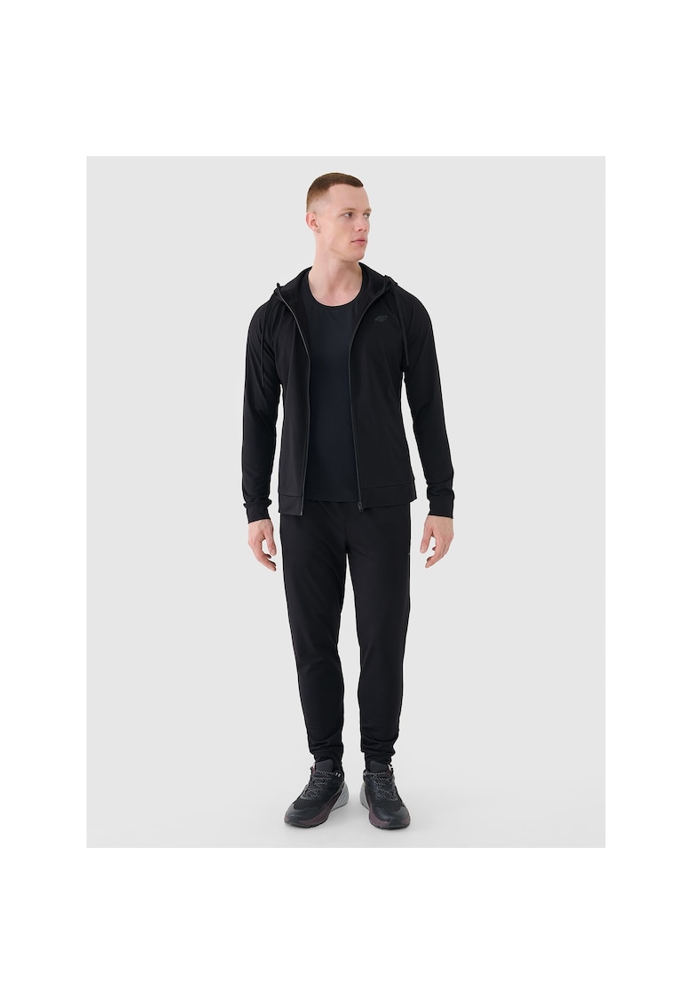 Pantaloni sport barbati  antrenament - culoare neagra - material respirabil