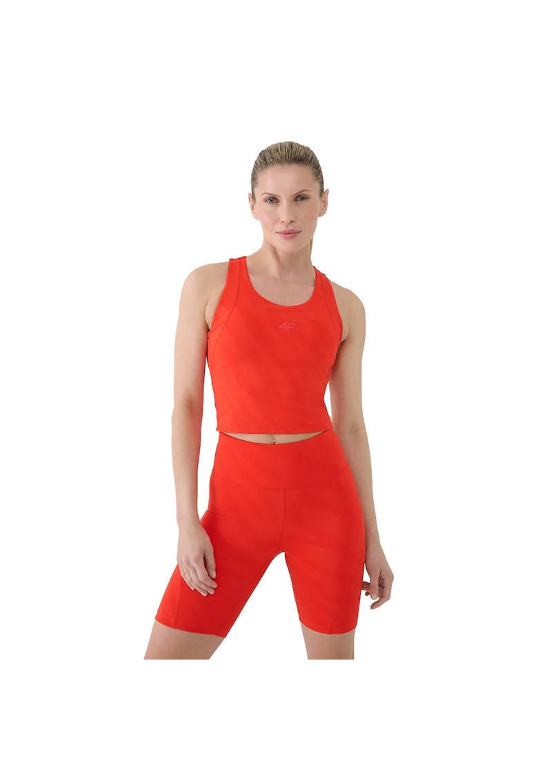 Bustiera sport dama WSS25TFSLF413-62S - 4F - Elastan - Rosu