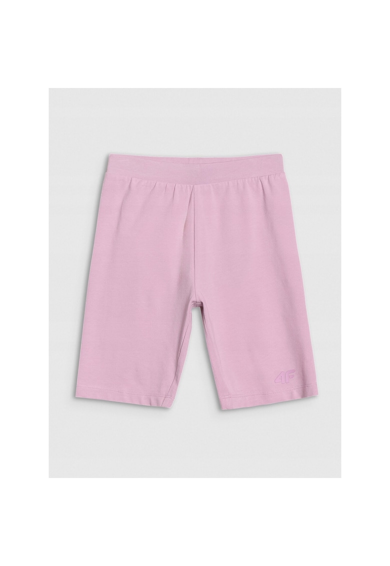 Colanti ciclism fete  slim fit - roz - 95% bumbac - sezon primavara-vara