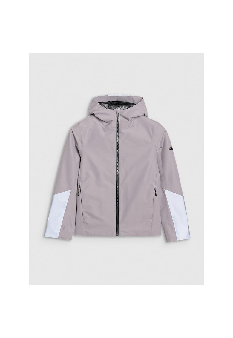 Jacheta de tranzitie copii -  Poliester - membrana 5000 - unisex - gri - primavara-vara