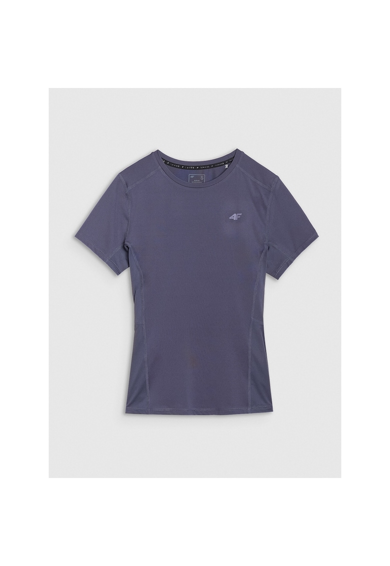 Tricou alergare dama -  Textil - Gri