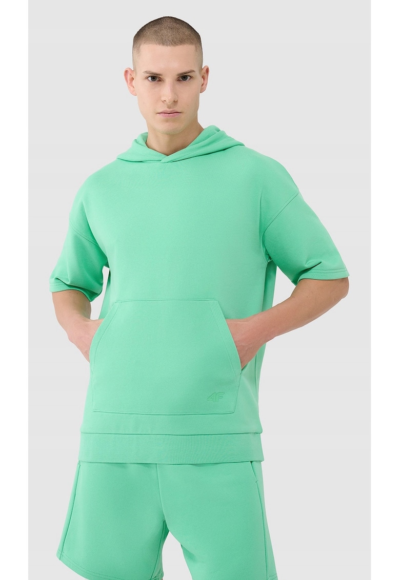Oferte la Hanorac barbati -  Material confortabil - Verde