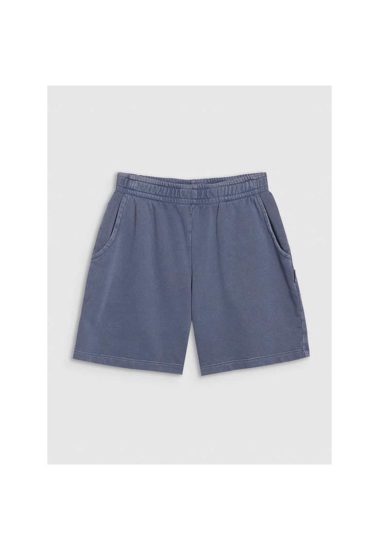 Sort Trening Casual Fete  Junior - Bumbac - Denim - Marime 122 - Sportstyle - French Terry