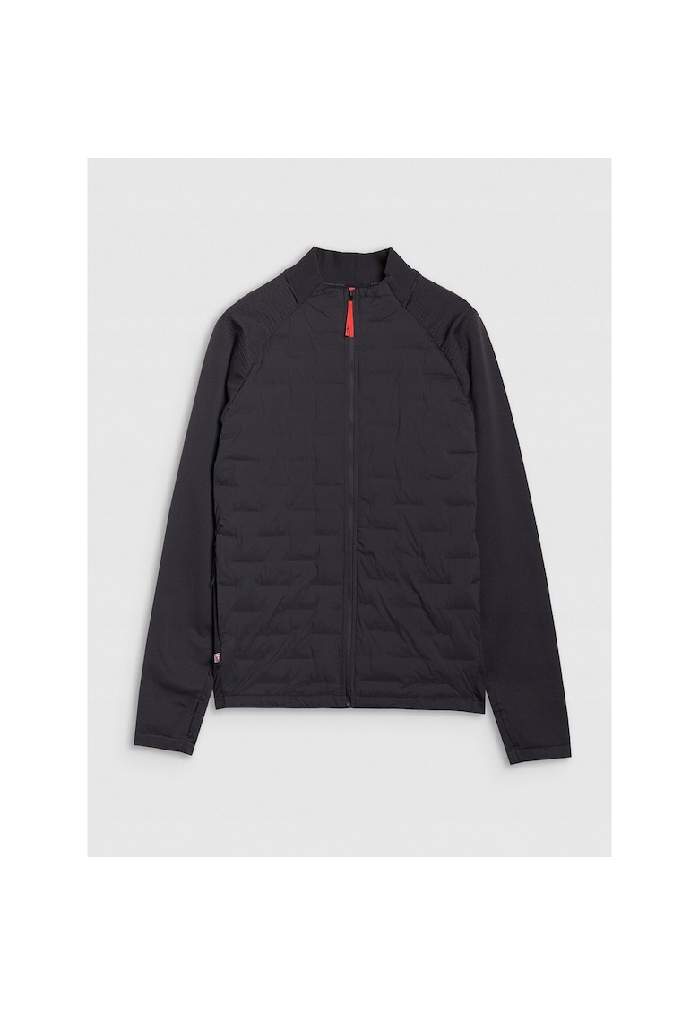 Jacheta trekking poliester -  Primaloft ThermoPlume - poliester - neagra - primavara-vara
