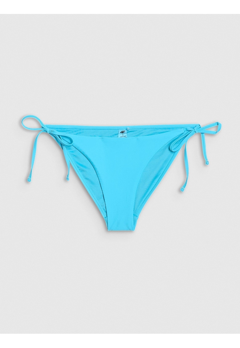 Slip de bikini  turcoaz - elastic - talie medie - sintetic