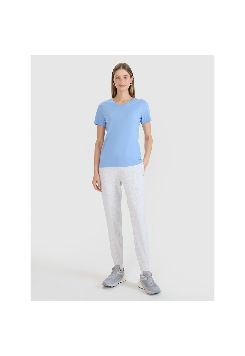 Pantaloni sport dama -  jogger - gri - bumbac 78%