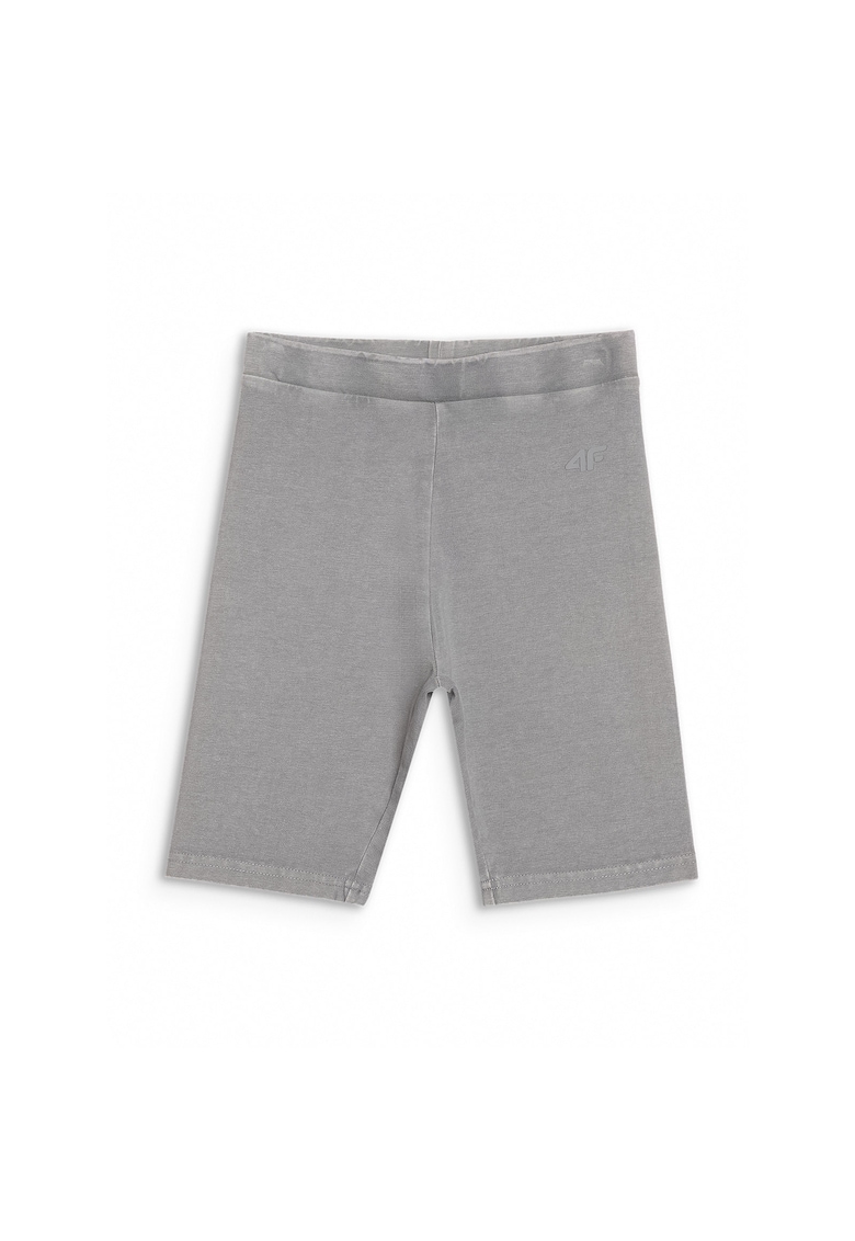Colanti sport  pentru fete - talie inalta - croiala slim - gri - 95% bumbac