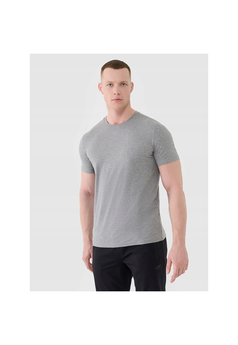 Tricou sport barbati  uscare rapida - gri - material sintetic - Gri
