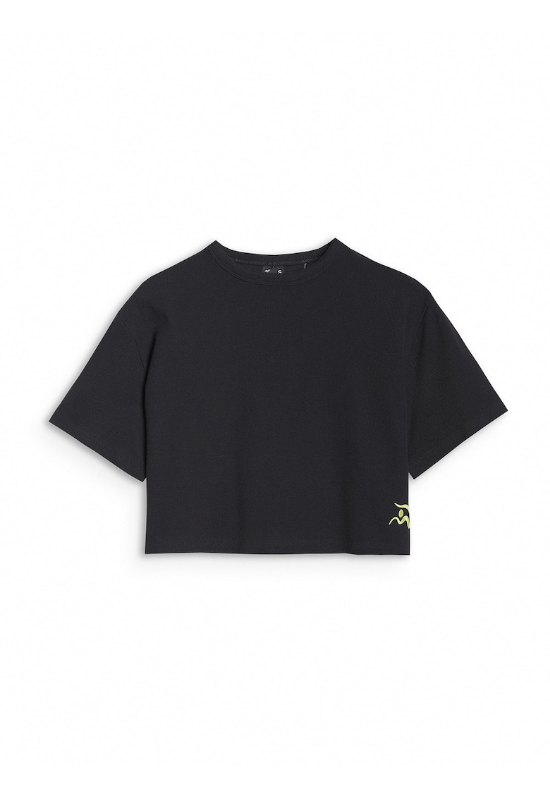 Tricou dama Bumbac - Negru - Negru