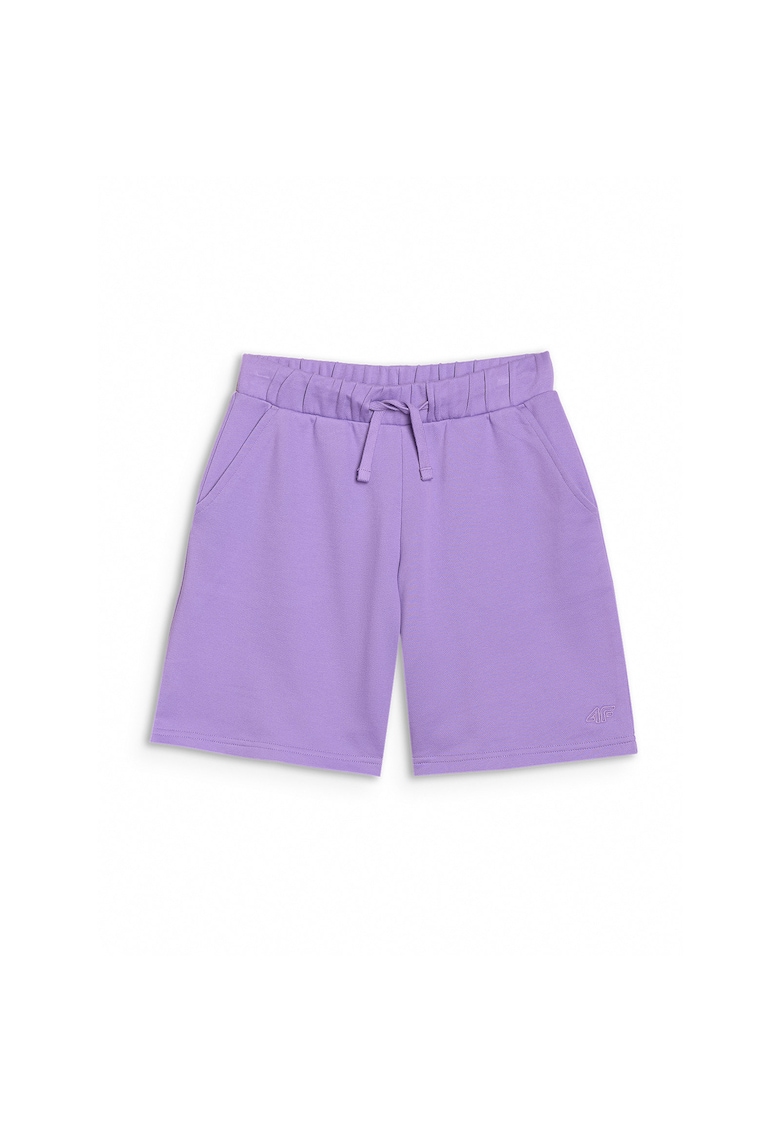 Oferte la Sort de Trening Oversize Fete Violet Bumbac  JUNIOR - Sportstyle - Marime 140 - SS25