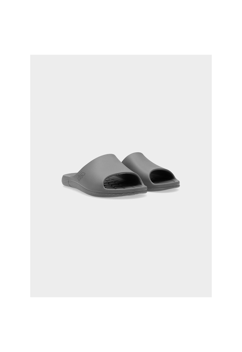 Slapi unisex pentru copii  4FJRMM00FFLIU128-25S - spuma EVA - gri