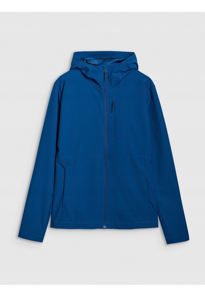 Jacheta softshell barbati -  rezistenta la vant - poliester - primavara-vara - albastru