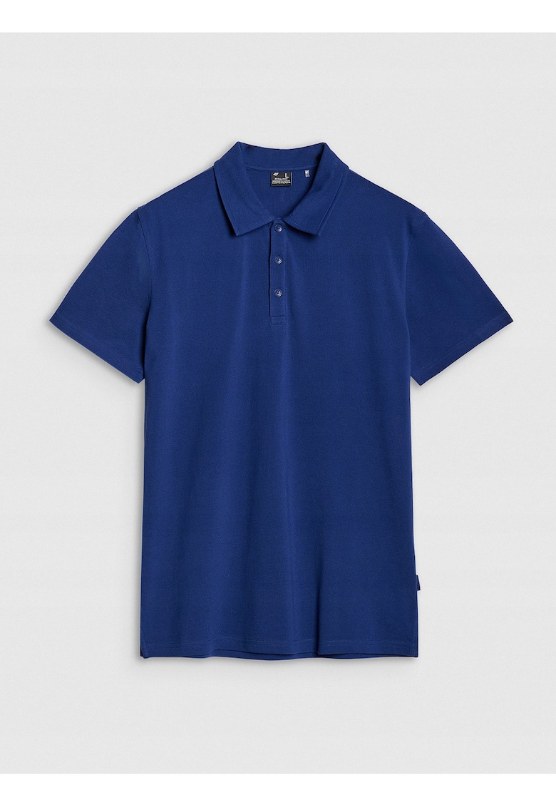 Tricou polo barbati  croiala obisnuita - bumbac 100% - bleumarin
