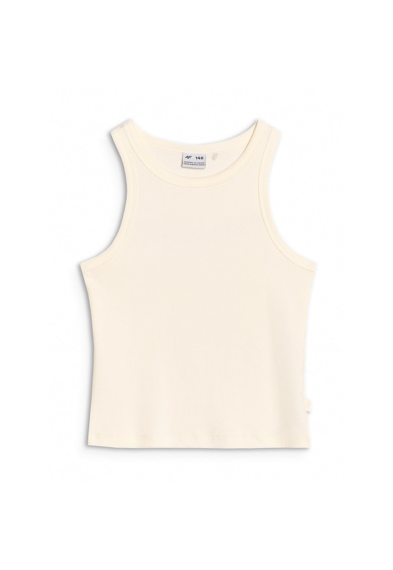 Tricou  pentru fete - bumbac - alb - primavara-vara 2025