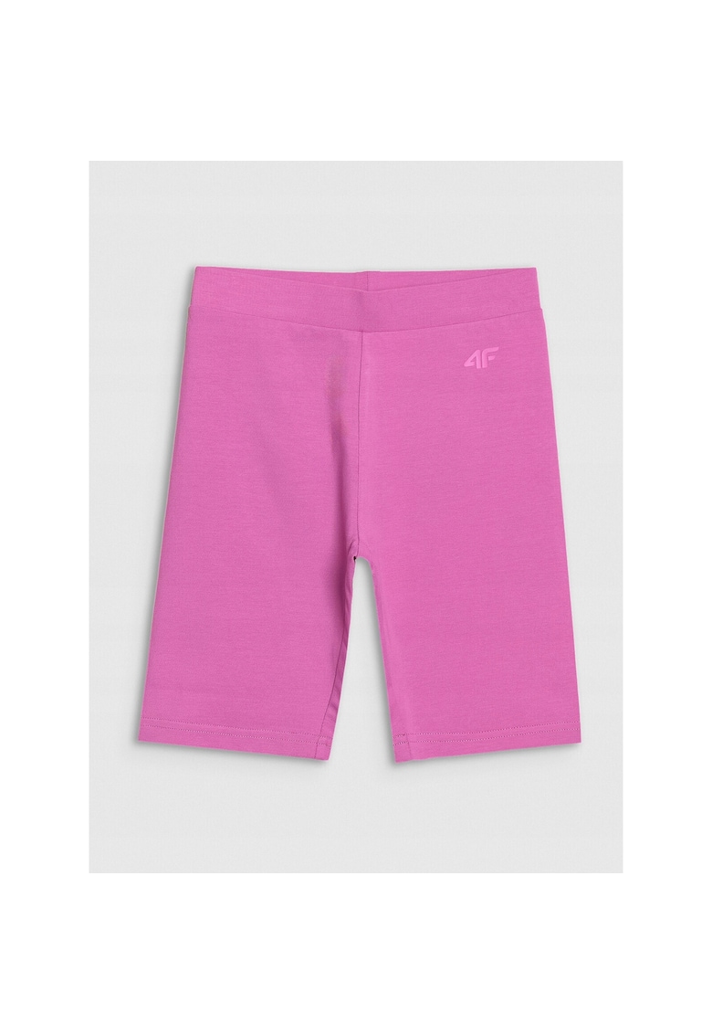 Colanti ciclism  roz - slim fit - bumbac - pentru fete