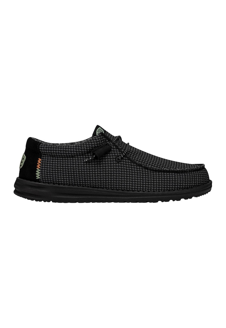 Oferte la Mocasini cu sireturi de ajustare Perfect - Negru