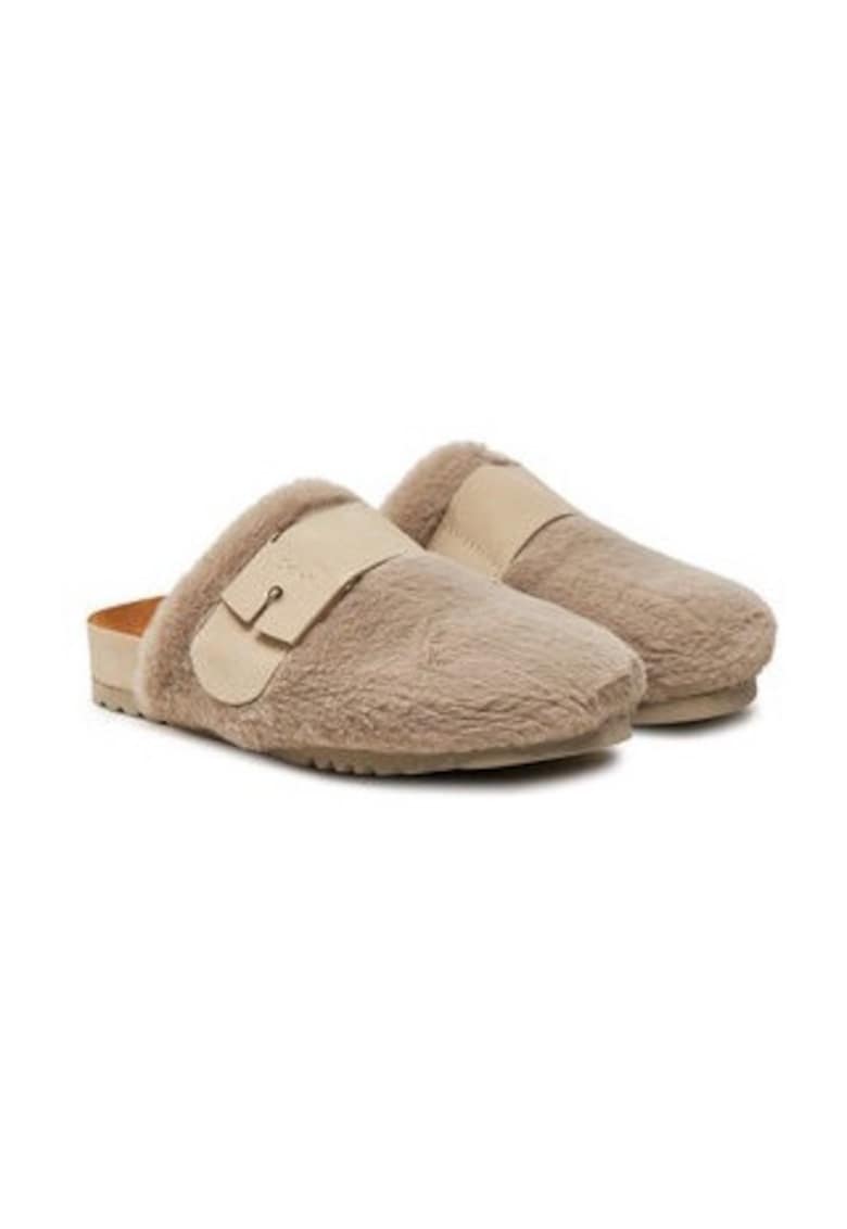 Papuci dama  304706196 - Textil - Bej - Bej