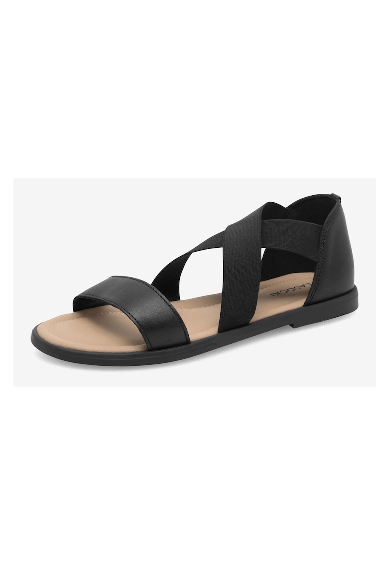 Sandale pentru copii  Vernis CI12-3027-08 - piele naturala - negru -