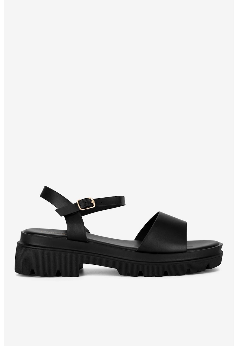 Sandale dama  5905588696599 - Sintetic - Negru - Negru