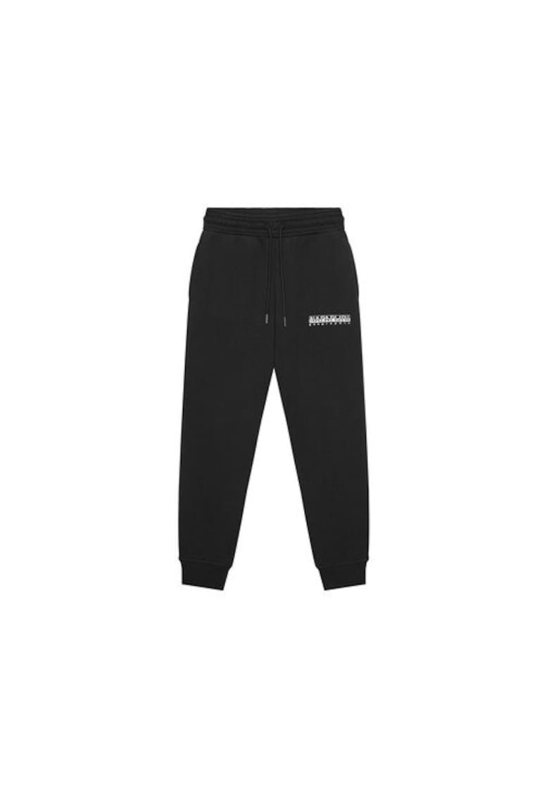 Pantaloni de trening baieti  Bumbac/Poliester - Negru