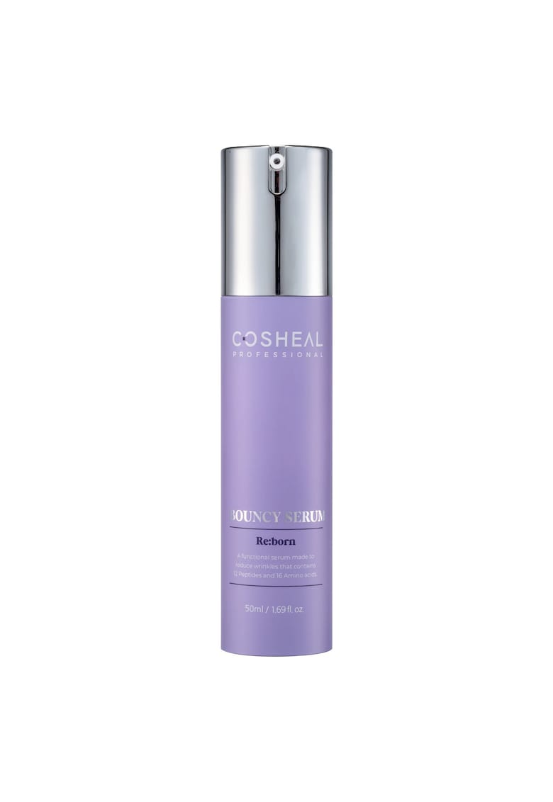 Ser pentru lifting - cu peptide & 16 tipuri de aminoacizi - Bouncy Serum - Re:born -  Professional - 50 ml